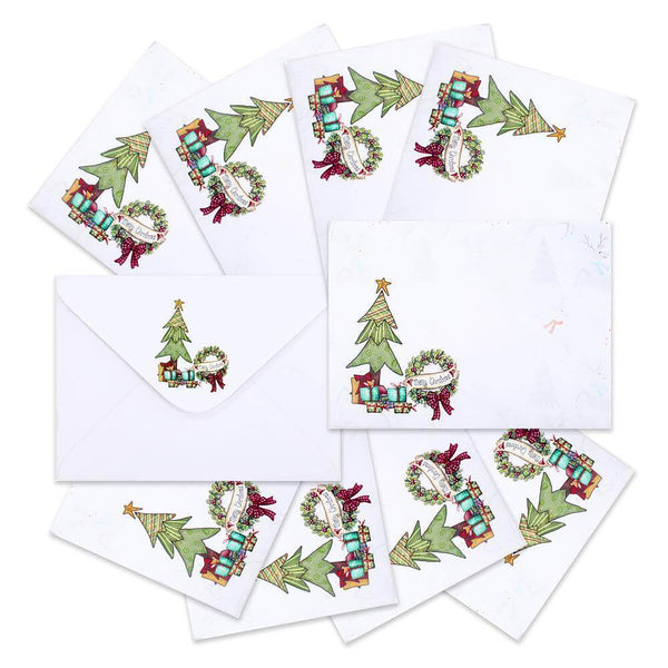 Couture Creations, Christmas Envelope - Snowy Surprise (4x6in, 10pc)