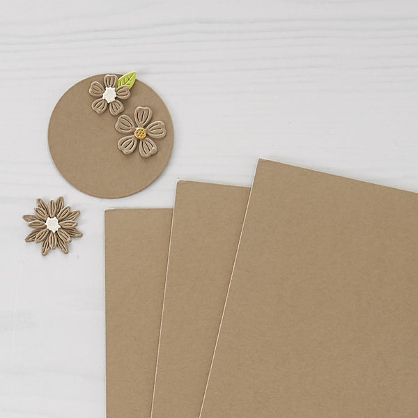 Spellbinders Color Essentials Cardstock 8.5"X11", Portobello (100 lbs) Sold per sheet