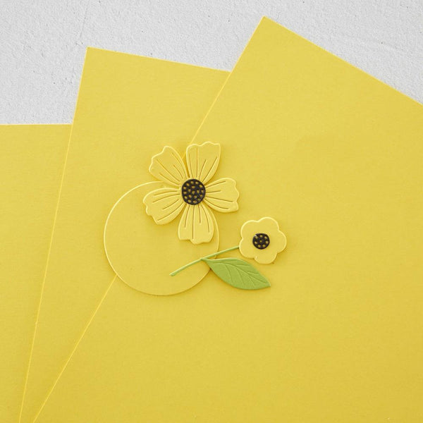 Spellbinders Color Essentials Cardstock 8.5"X11", Double-Sided, Sunkissed (100#) (Sold Individually)