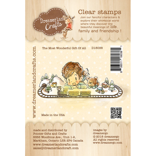 Dreamerland Crafts, Clear Stamp, The Most Wonderful Gift of All