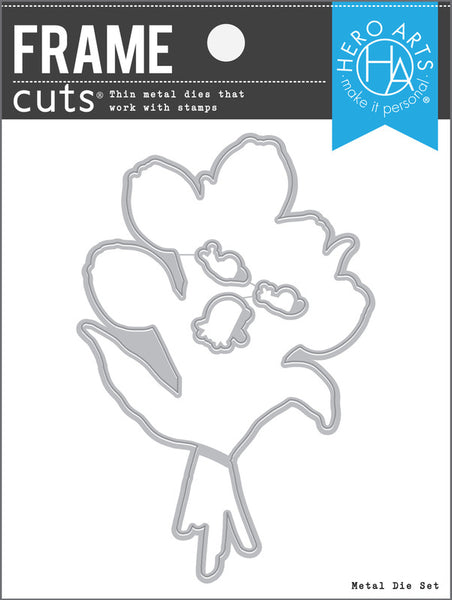 Hero Arts Frame Cuts Die, Tulip Bouquet (C) (DF015)