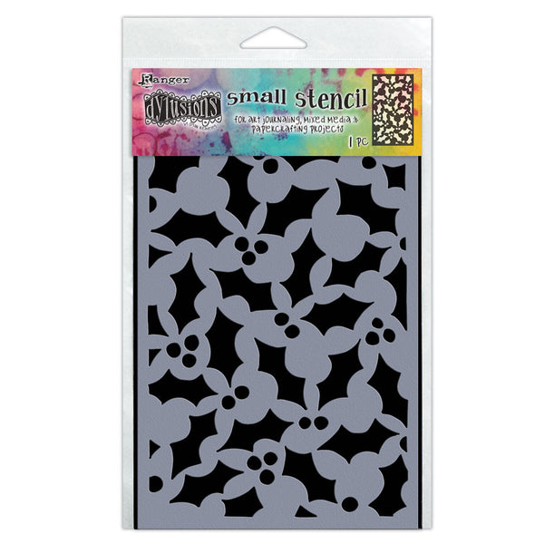 Dyan Reaveley's Dylusions Stencils 5"X8" (Small), Jolly Holly