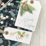 Spellbinders Etched Die, from the Tis The Season Collection, Christmas Blooms