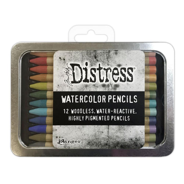 Tim Holtz Distress Watercolor Pencils 12/Pkg, Set 3 (TDH76643)