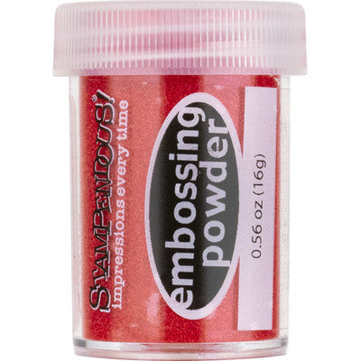 Stampendous Floral Embossing Powder, Medium Red