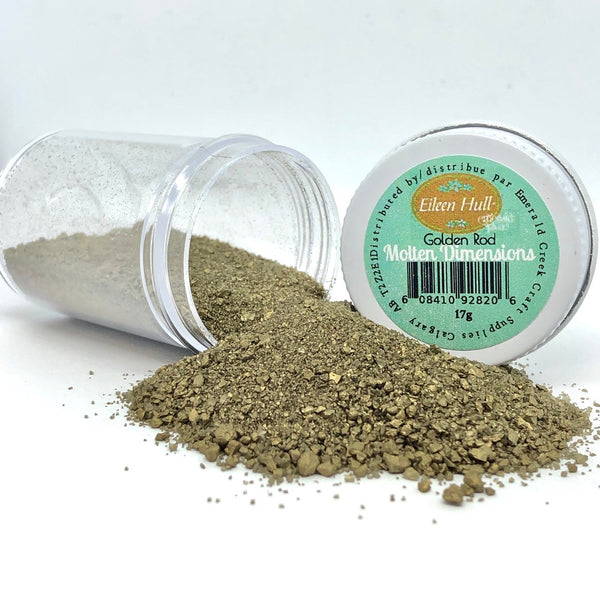 Emerald Creek, Eileen Hull, Molten Dimensions Embossing Powder, Golden Rod