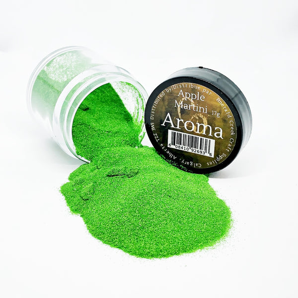 Emerald Creek, Aroma Embossing Powder, Apple Martini
