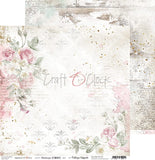 Craft O'Clock, 12"x12" Doube-Sided Paper Pad, Vintage Chic