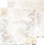Craft O'Clock, 12"x12" Doube-Sided Paper Pad, Vintage Chic