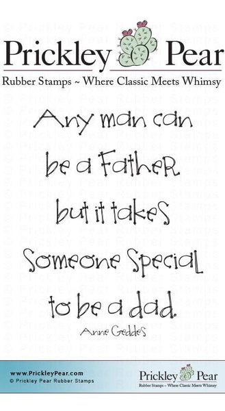 Prickley Pear, Any Man Can - Red Rubber Stamp