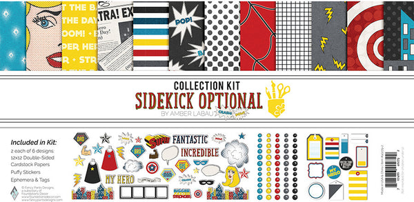 Fancy Pants Designs Collection Kit 12"X12", Sidekick Optional