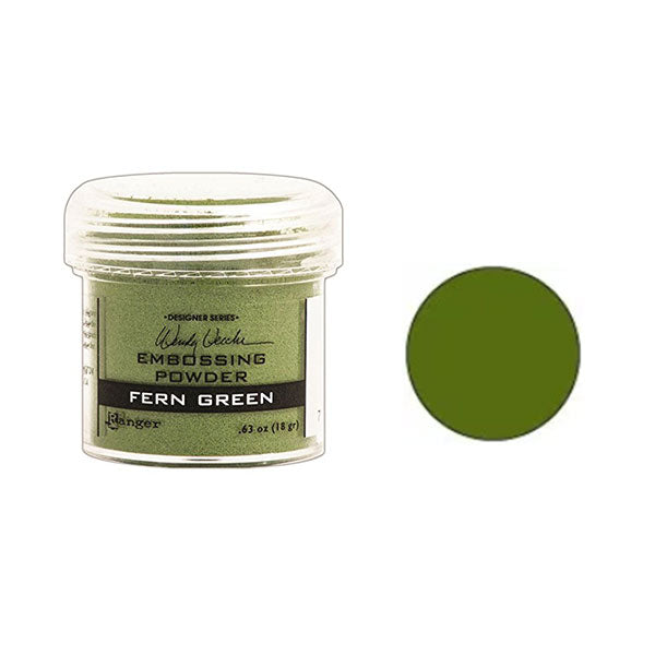 Ranger, Wendy Vecchi, Embossing Powder, Fern Green