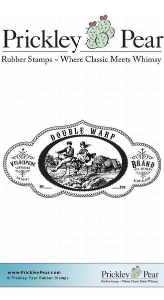 Prickley Pear, Buffalo Cigar Wrap - Red Rubber Stamp