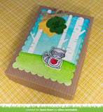 Lawn Cuts Custom Craft Stackables Dies, Outside In Stitched Scalloped Rectangle