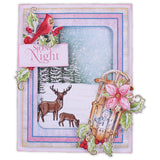 Heartfelt Creations, Winter's Eve Card Kit - Scrapbooking Fairies