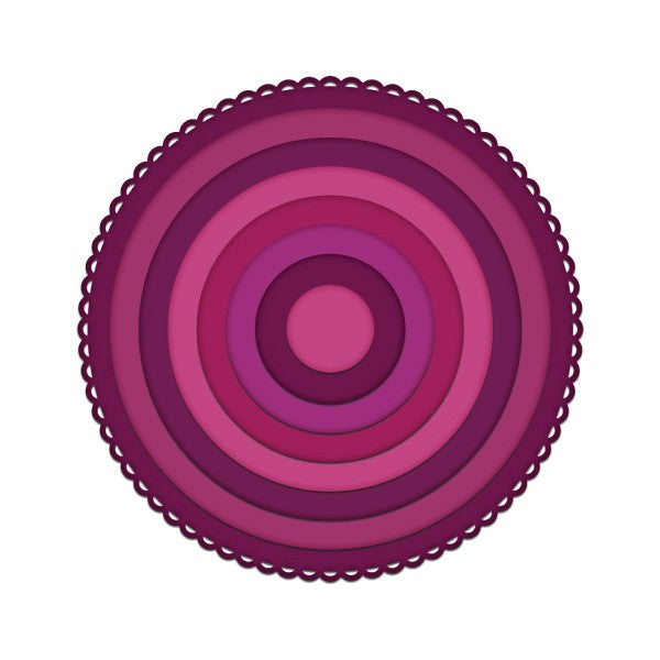 Heartfelt Creations, Eyelet Circle & Basics Small