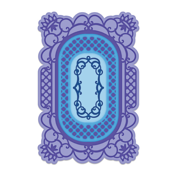 Heartfelt Creations, Regal Frame & Accents Die