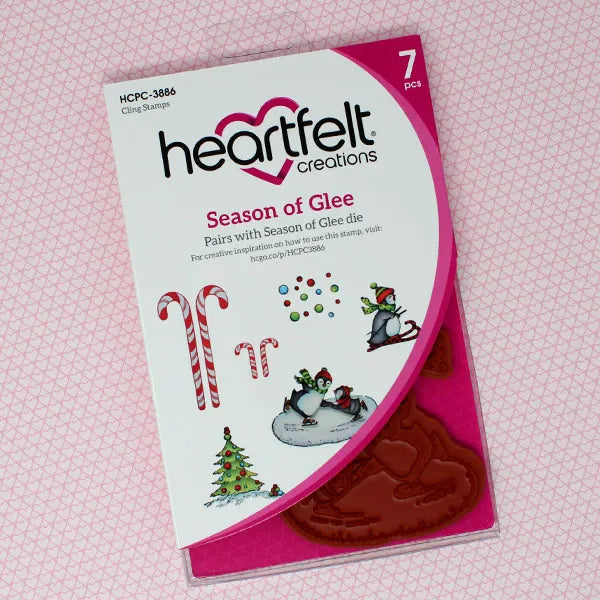 Heartfelt Creations, Candy Cane Cottage Collection, Stamps & Dies Combo, Season of Glee