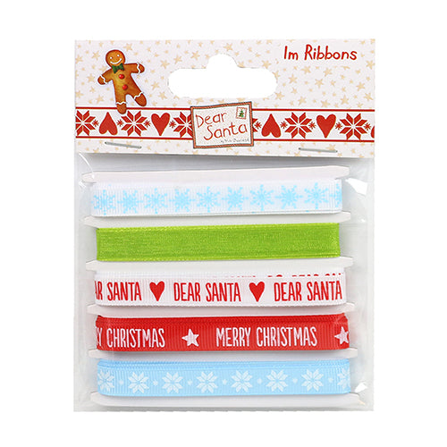 Helz Cuppleditch, Dear Santa, 1m Ribbons - Scrapbooking Fairies