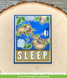 Lawn Fawn, Clear Stamps & Dies Combo, I Like Naps (LF2163 & LF2164)