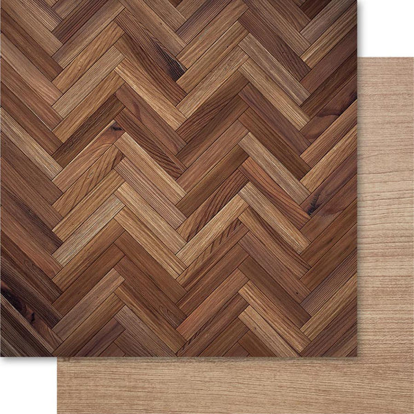 Bella! iWood Double-Sided Cardstock 12"X12", Version 8.0