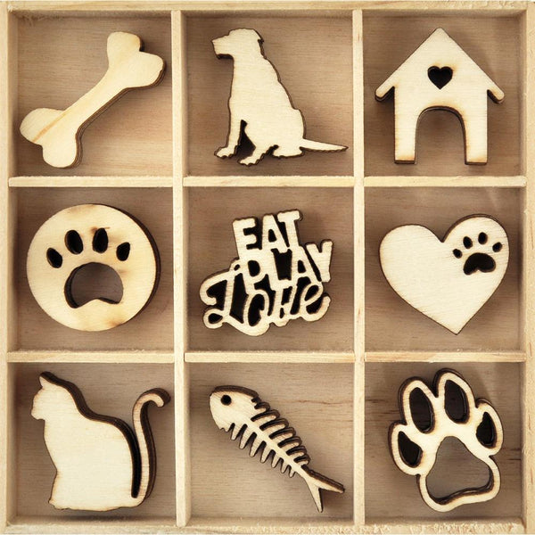 Kaisercraft, Flourish Pack, Pets - Scrapbooking Fairies