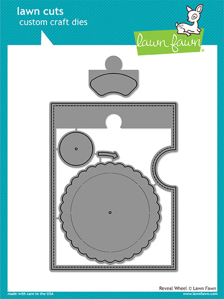 Lawn Fawn, Lawn Cuts Custom Craft Die, Reveal Wheel (LF1703)