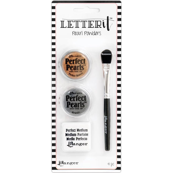 Ranger Letter It Pearls Powder Set, #1