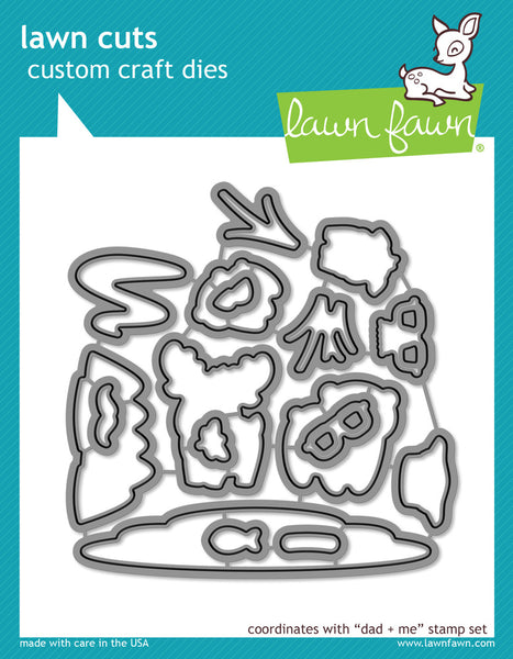 Lawn Fawn, Lawn Cuts Custom Craft Die, Dad + Me