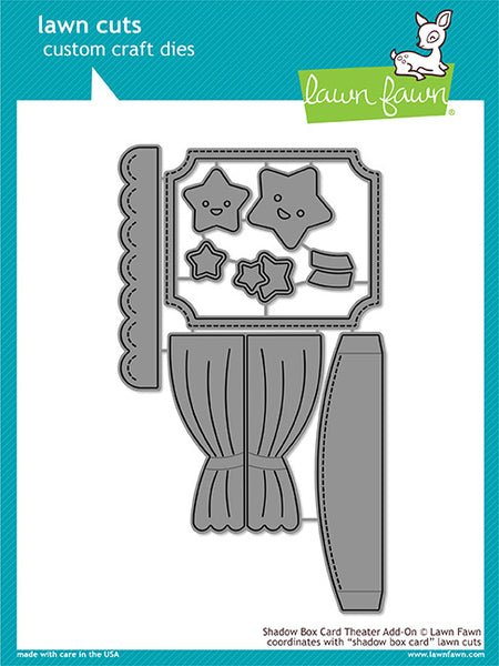 Lawn Cuts Custom Craft Die, Shadow Box Card Theater