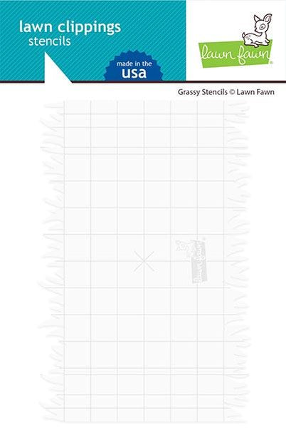 Lawn Fawn, Lawn Clippings Stencils, Ocean Wave