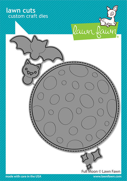 Lawn Fawn, Lawn Cuts Custom Craft Die, Full Moon (LF2964)