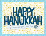 Lawn Fawn, Lawn Cuts Custom Craft Die, Giant Happy Hanukkah