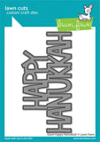 Lawn Fawn, Lawn Cuts Custom Craft Die, Giant Happy Hanukkah