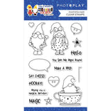 PhotoPlay Photopolymer Stamp & Etched Die Combo, Tulla & Norbert's Magical Vacation