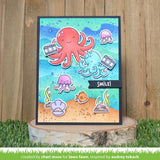 Lawn Fawn, Lawn Clippings Stencils, Ocean Wave