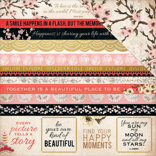 Kaisercraft, Hanami Garden Collection - Hoshi - Scrapbooking Fairies