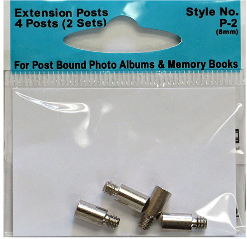 Pioneer Screw Post Extenders 8mm 4/Pkg