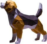 Papercraft World, 3D Papercraft Model Kit, Table & Floor - Beagle