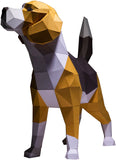 Papercraft World, 3D Papercraft Model Kit, Table & Floor - Beagle