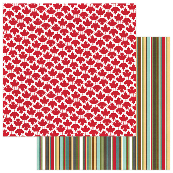 Photo Play, O Canada Collection, Double-Sided Cardstock 12"X12", Strong & Free