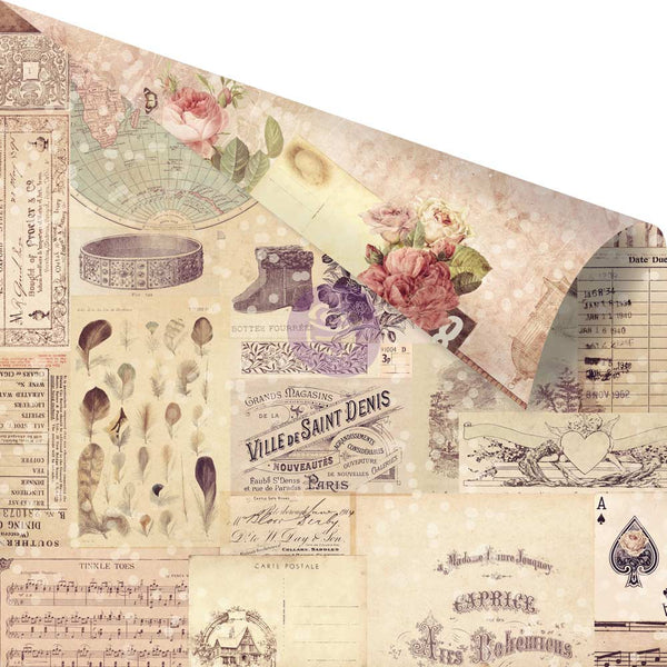 Prima, 12 x 12 Wild & free - Let's Be Wild - Scrapbooking Fairies