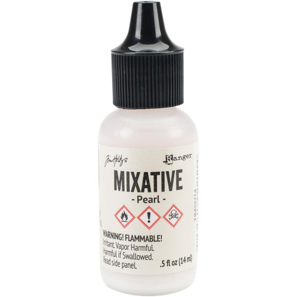 Tim Holtz Alcohol Ink Metallic Mixatives, Pearl