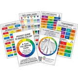 Pocket Guide To Mixing Color by Color Wheel, 3"X5"