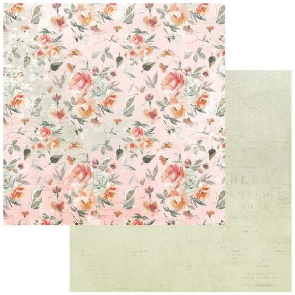 49 & Market, ARToptions Avesta Double-Sided Cardstock 12"X12", Posies