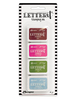 Ranger Letter It Stamping Ink Set, #2