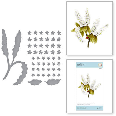 Spellbinders Etched Dies, Spirea (Bridal Wreath)