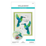 Spellbinders Etched Dies By Bibi Cameron, Pop-Up Hummingbird (S5-561)