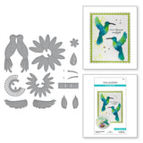 Spellbinders Etched Dies By Bibi Cameron, Pop-Up Hummingbird (S5-561)