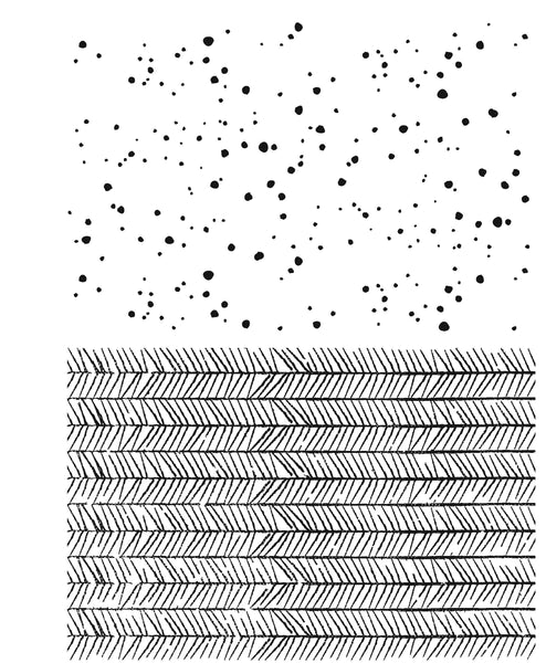 Stampers Annoymous, Cling Stamp, Flurry & Pine - Scrapbooking Fairies